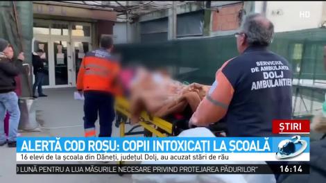 Plan roşu de intervenţie la o şcoală din Dolj! 16 copii au acuzat stări de rău