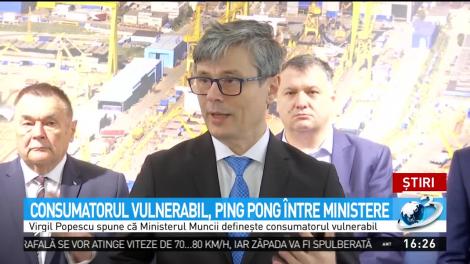 Consumatorul vulnerabil, ping pong &icirc;ntre ministere