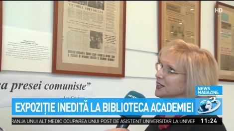 Expoziţie inedită la Biblioteca Academiei. Cum s-au schimbat ziarele pe 22 decembrie