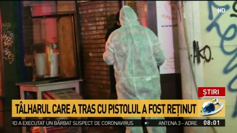 Au apărut primele imagini de la atacul armat de la amanet. Cine este bărbatul care a tras cu pistolul