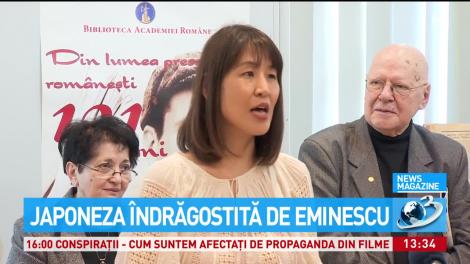 O japoneză, îndrăgostită de Mihai Eminescu