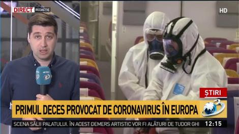 Primul deces provocat de coronavirus în Europa