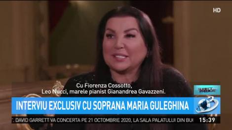 Interviu exclusiv cu soprana Maria Guleghina. Cele mai amuzante momente pe scenă