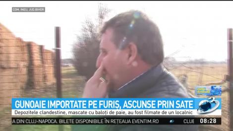 Gunoaie importate pe furiş, ascunse prin sate