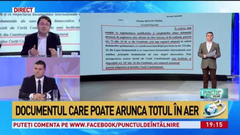 Documentul care poate arunca totul în aer
