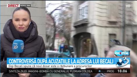 Controversă după acuzaţiile la adresa lui Becali