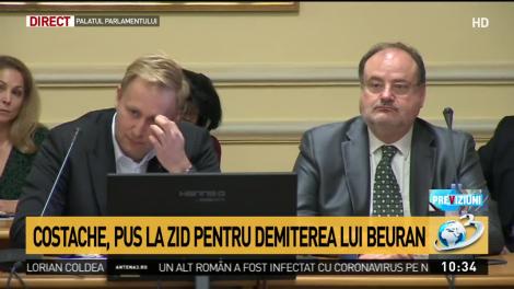 Ministrul Costache, explicaţii &icirc;n scandalul Beuran: Nu eu l-am demis