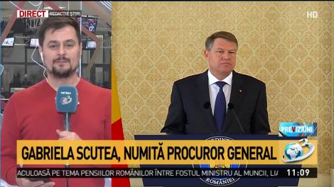 Klaus Iohannis înscăunează  șefii Parchetelor