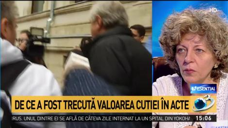 Adina Anghelescu, despre misterul cutiei de 35 de lei din dosarul Beuran