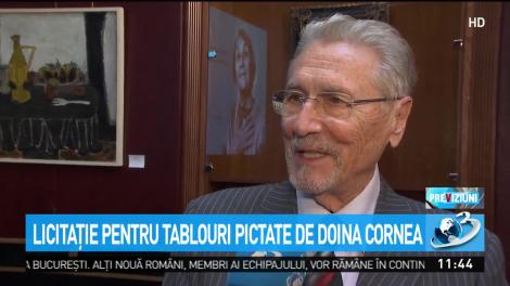 Licitaţie pentru tablouri pictate de Doina Cornea