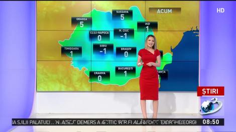 Vremea 23 februarie. Temperaturi ridicate în Capitală, viscol și vânt în zona montană. Spre seară, ploi în zonele centrale