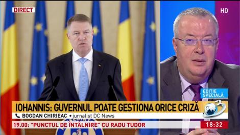 Bogdan Chirieac: Am asistat la o retragere a lui Klaus Iohannis