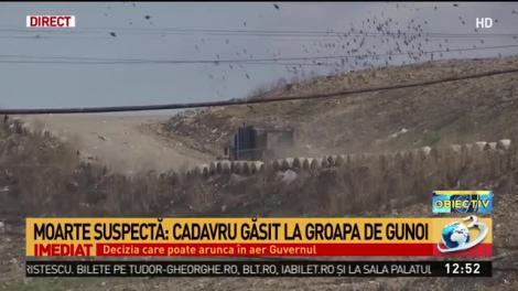 Cadavru găsit la groapa de gunoi de lângă București