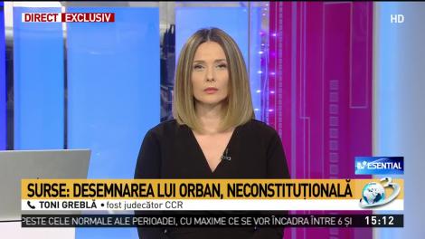 Toni Greblă: Având în vedere situația actuală din țară și din lume nu cred că Iohannis ar trebui să aștepte