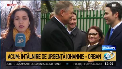 Orban, chemat de Iohannis la Cotroceni