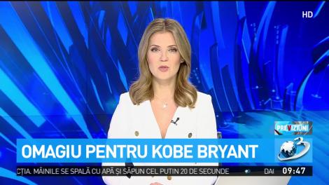 Discurs emoționant al Vanessei, la ceremonia dedicată lui Kobe Bryant! "Scumpule, ai tu grijă de Gigi a noastră. Vă iubim și ne e dor de voi!" VIDEO