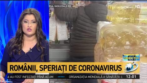 Rom&acirc;nii, speriați de coronavirus. Magazinele se golesc rapid
