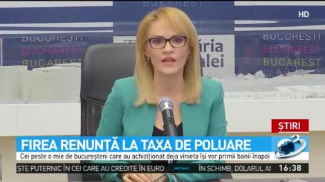 Firea renunţă la taxa de poluare