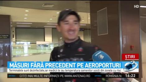 Măsuri fără precedent pe aeroporturi