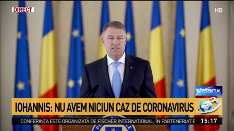 Coronavirus în România? Președintele Klaus Iohannis, apel către întreaga țară: „Este esenţial!” - Video