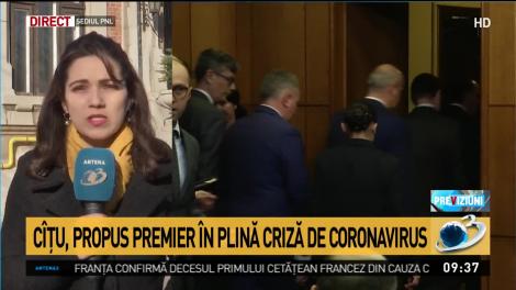 C&icirc;țu, propus premier &icirc;n plină criză de coronavirus