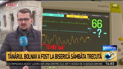 Tânărul bolnav de coronavirus a fost la biserică sâmbăta trecută! Tatăl acestuia este preot în comuna din Gorj