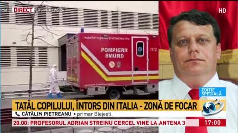 Primarul comunei din judeţul Teleorman unde un copil este suspect de coronavirus: Nu a fost primit la şcoală