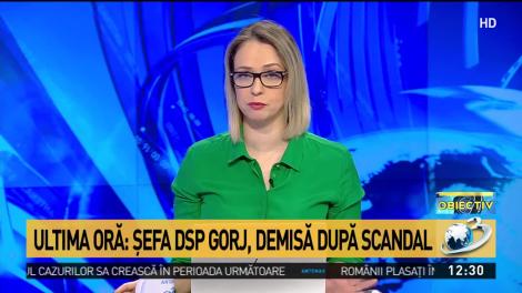  Şefa DSP Gorj, demisă de ministrul Sănătății. Ar fi dat informaţii false despre carantina din judeţ