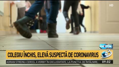 Prima școală închisă în România din cauza coronavirusului. O elevă întoarsă din Italia ar putea fi infectată cu Covid-19