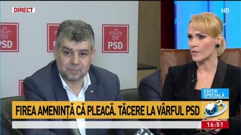 Gabriela Firea amenință că se desparte de PSD. Tăcere la vârful partidului