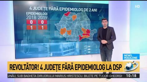 Situaţie revoltătoare &icirc;n țară! &Icirc;n plină alertă de coronavirus, patru județe nu au niciun epidemiolog la DSP