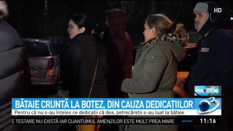 Bătaie cruntă &icirc;ntre rude, la un botez &icirc;n T&acirc;rgoviște. Scandalul, iscat de la dedicațiile muzicale