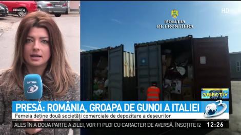 Sute de tone de deşeuri de import, &icirc;ngropate