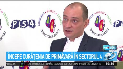 &Icirc;ncepe curăţenia de primăvară &icirc;n sectorul 4