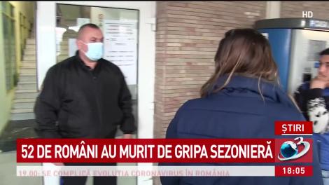 Numărul deceselor cauzate de gripă a ajuns la 52