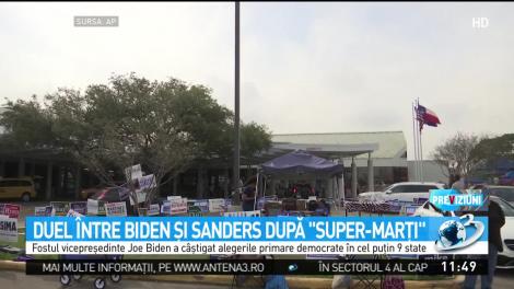 Duel între Biden și Sander după „Super-marți”