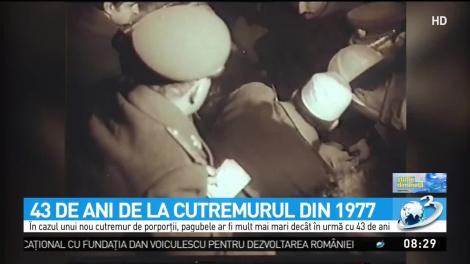 43 de ani de la cutremurul din 1977. Avertisment dur lansat de specialiști: ”Pagubele ar fi mult mai însemnate. Clădirile cu bulină din centrul Capitalei s-ar prăbuși imediat”
