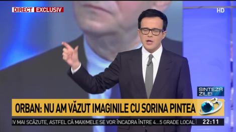 Ludovic Orban: Nu am văzut imaginile cu Sorina Pintea