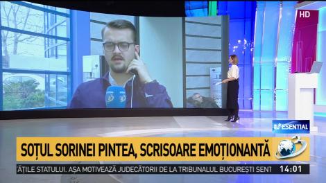Sorina Pintea e „omorâtă prin agresivitatea organelor de urmărire penală”. Soțul fostului ministru, scrisoare deschisă