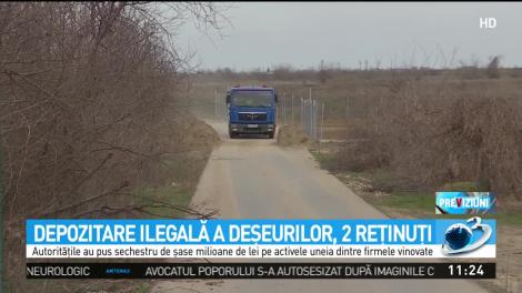 Reportaj despre depozitarea ilegală a deşeurilor. Mormanele de gunoi, la Adunaţii Copăceni şi Grădiştea