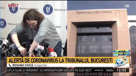 Alertă la Tribunalul Bucureşti din cauza unui inculpat suspectat că ar fi infectat cu coronavirus. Ședințele au fost anulate de urgență 