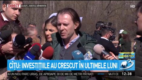 Florin Cîţu: Investiţiile au crescut în ultimele luni