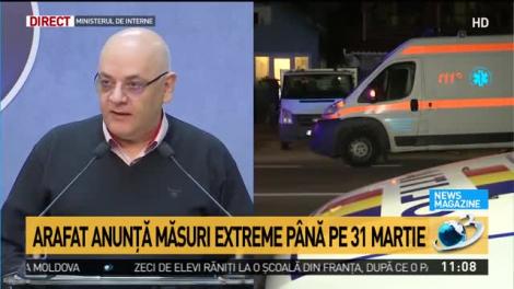 Arafat: Se &icirc;nchid școlile &icirc;n care e coronavirus