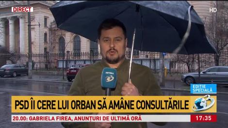 PSD îi cere lui Orban să amâne consultările