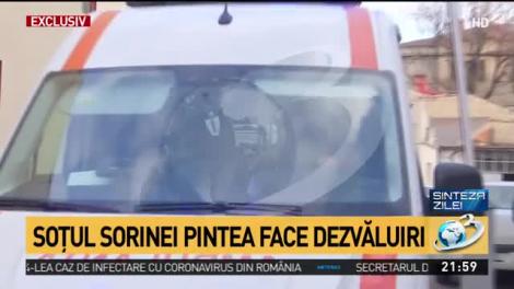 Soţul Sorinei Pintea: Soţia mea în spital, nu e bine deloc. Nu înţeleg de ce a fost plimbată în cătuşe, având o stare de sănătate aşa precară