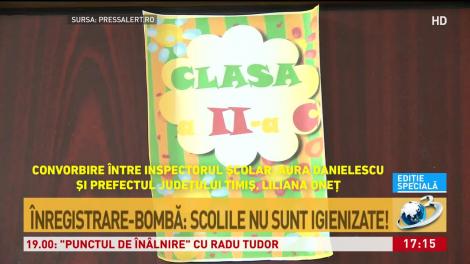 Dialog șocant între autorități! Un inspector școlar și prefectul județului Timiș își ies din fire: "Terminați cu asta, nu închidem nimic!"