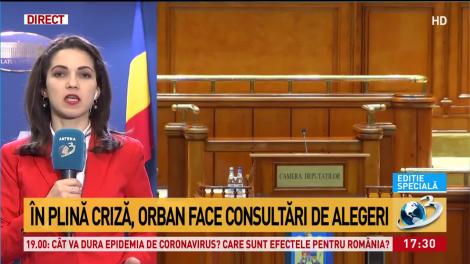 Alegeri locale 2020. În plină criză din cauza coronavirusului, Ludovic Orban face consultări pentru alegerile locale