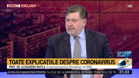 Alexandru Rafila, expert OMS, despre vaccinul împotriva coronavirusului