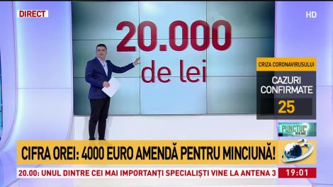 Coronavirus în România. Amendă de peste 20.000 de lei pentru minciună! Raed Arafat: "Au fost patru români sancționați"