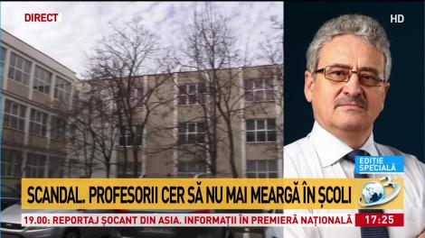 Scandal în învățământ după suspendarea cursurilor. Profesorii cer să nu meargă la școală 